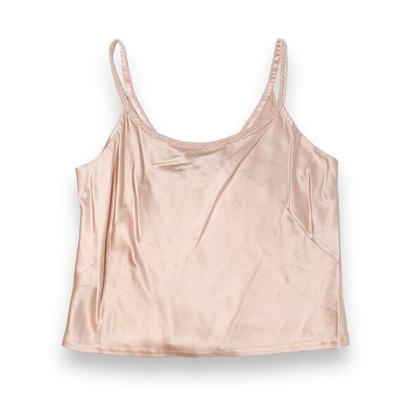 Carmen Marc Valvo Collection Satin Blush Pink Midi Skirt & Top Set Women’s 8/12 - Picture 5 of 16